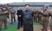 Hình ảnh mới của ông Kim Jong Un được báo chí Triều TIên đăng tải. (Ảnh: KCNA)