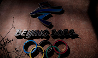 Logo của Olympic Bắc Kinh 2022. (Ảnh: Reuters)