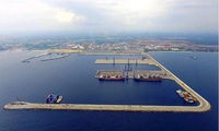 Trung Quốc đang đầu tư vào cảng Bata của Guinea Xích đạo. (Ảnh: Weibo)