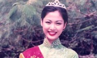 Hoa hậu Nguyễn Thu Thủy: Nhớ mãi nụ cười ngày đăng quang trở về thăm trường cũ