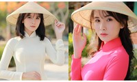 Nữ sinh &apos;xứ sở thanh long&apos; hạnh phúc mỗi khi diện áo dài truyền thống Việt Nam