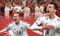 Chỉ bằng một trận vùi dập Nga 4-1, đội tuyển Đan Mạch đã ghi dấu nhiều sự kiện “đầu tiên”