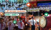 Teen Thái Bình háo hức tới trường dự lễ khai giảng đặc biệt, tổ chức trong phạm vi lớp học