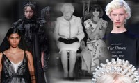 Tuần lễ Thời trang London tưởng nhớ Nữ hoàng Anh trên sàn diễn: Nỗi buồn lộng lẫy