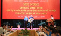 Hà Nội có Chủ tịch Liên đoàn lao động sinh năm 1981