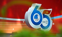 Góc chụp ảnh &apos;check-in&apos; chào mừng 65 năm Hội LHTN Việt Nam