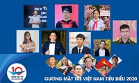Bảng thành tích nổi bật của top 20 &quot;Gương mặt trẻ Việt Nam tiêu biểu&quot; năm 2020