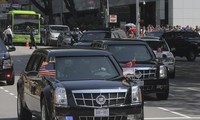 Nhìn lại 2 đoàn xe hộ tống các ông Trump-Kim tại cuộc gặp ở Singapore