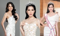 Gam màu trắng thanh lịch là &apos;chân ái&apos; của Á hậu Phương Anh tại Miss International 2021