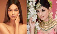 Nhan sắc hoàn hảo tựa &apos;nữ thần&apos; của nữ diễn viên Ấn Độ vừa đăng quang Miss Universe 2021