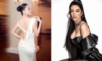Hoa hậu Tiểu Vy khoe trọn lưng trần quyến rũ, Cẩm Đan diện váy cúp ngực nóng bỏng