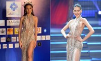 Mặc lại váy của Á hậu chuyển giới Thái Lan, Thuỳ Tiên vẫn toả sáng với thần thái quyến rũ