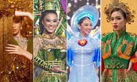 Những trang phục dân tộc độc đáo mà mỹ nhân Việt mang tới đấu trường sắc đẹp quốc tế 2021