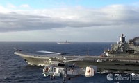 [ẢNH] Khoảnh khắc đẹp của tàu sân bay Nga tham chiến ở Syria 
