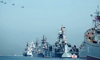 Hạm đội Biển Đen của Nga tại căn cứ hải quân trên bán đảo Crimea. Ảnh: RIA Novosti