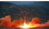 Xuất hiện video Triều Tiên phóng tên lửa Hwasong-12