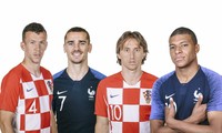 Pháp vs Croatia, 22h00 ngày 15/7