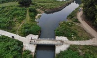  Kênh dẫn nước hở từ sông Đà vào hồ Đầm Bài - nguồn nước trực tiếp đổ vào nhà máy nước của Viwasupco