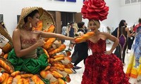 Váy độc đáo của H’Hen Nie đột nhiên được lăng xê trở lại trong trào lưu tung hô bánh mì Việt sau sự cố “hai chục du khách Hàn ở Đà Nẵng” 