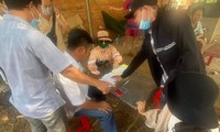 Cò đất giao dịch sang nhượng quyền sử dụng đất tại khu vực sân bay ảnh: HƯƠNG CHI