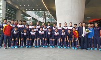 Mục kích U20 Việt Nam đến Hàn Quốc, chuẩn bị đá World Cup