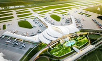 Phối cảnh sân bay quốc tế Long Thành dự kiến khởi công vào tháng 10 năm nay