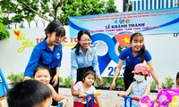 Khánh thành công trình ‘sân chơi thiếu nhi’ mừng 80 năm Đội TNTP Hồ Chí Minh
