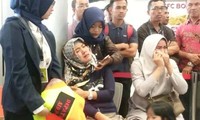Người thân của các hành khách trên chuyến bay Lion Air