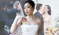 Đám cưới Hoa hậu Đỗ Mỹ Linh: Tiệc sang trọng tựa khu vườn tựa cổ tích, nhan sắc cô dâu &quot;gây bão&quot;