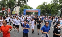Gần 1.500 vận động viên tranh tài Giải chạy Báo Hà nội mới lần thứ 47 - Vì hòa bình