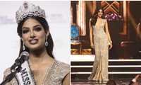 Bật mí chiếc đầm &quot;crown dress&quot; của Miss Universe: May theo dáng walk của Hoa hậu Ấn Độ