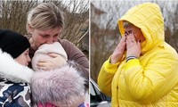 Giữa “nước sôi lửa bỏng”, người mẹ ở Ukraine dẫn 2 con của một người xa lạ đến nơi an toàn