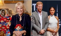 Ảnh mới của Hoàng hậu Camilla có cả hình cặp đôi Harry - Meghan, thể hiện ý nghĩa gì?