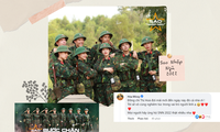 Sao Nhập Ngũ bộ tung ảnh mới: Hòa Minzy hứa sẽ &quot;vô cùng nghiêm túc với vai trò người lính&quot;