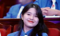 Vẻ năng động tươi trẻ của nữ đại biểu tại Đại hội Đoàn tỉnh Bắc Ninh