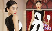Cận cảnh thiết kế đặc biệt Hoa hậu Tiểu Vy mặc trong show Xuân Hè 2022 của NTK Công Trí
