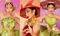 Hoa hậu Thùy Tiên mặc trang phục dân tộc, đẹp quyến rũ trong bộ ảnh rực sắc màu Tết