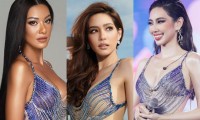Màn “đụng đồ” của 3 nàng hậu: Hoa hậu Thùy Tiên, đương kim Miss International và Á hậu Kim Duyên