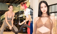 Á hậu Bảo Ngọc tập luyện siết vóc dáng, sẵn sàng chinh chiến tại Miss Intercontinental 2022
