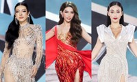 Chung khảo Miss Grand Vietnam 2022: Sắc đỏ được Top 50 chọn nhiều nhất khi thi Trang phục Dạ hội