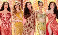 Ngắm Top 5 Miss Grand International 2022 trong trang phục dân tộc, dạ hội và bikini