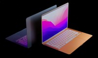 Hình ảnh render nhiều màu sắc của MacBook Air 2022: Viền trắng, nói không với “tai thỏ”