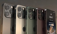 Concept iPhone 14 Pro không tai thỏ tiếp tục lộ diện, gây chú ý với màu đỏ rượu và xanh lá