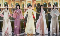 Ngắm trọn bộ sưu tập áo dài đêm Chung kết Hoa Hậu Việt Nam 2020 của Hoa hậu Ngọc Hân