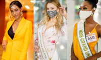 Muôn hình muôn vẻ các loại khẩu trang từ dàn đối thủ của Ngọc Thảo tại Miss Grand International 2020