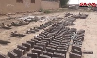 Quân đội Syria tìm thấy vũ khí của NATO tại vùng IS chiếm đóng