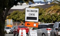 Một điểm tiêm chủng ở New Zealand. Ảnh: Reuters