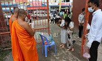 Các hoạt động mừng lễ Kan Ben và Pchum Ben ở Campuchia đã bị huỷ bỏ. Ảnh: Khmer Times