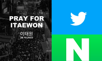 Mạng xã hội Hàn Quốc yêu cầu người dùng không lan truyền tin giả về &quot;thảm kịch Itaewon&quot;