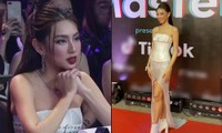 Lần đầu dự sự kiện sau khi hết nhiệm kỳ, Hoa hậu Thùy Tiên còn giữ được phong độ nhan sắc?